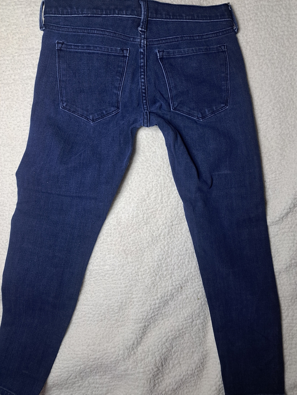 Banana Republic Women's Skinny Jeans in Dark Blue